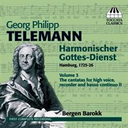 Telemann : Harmonischer Gottes-Dienst, Vol. 3 cover image