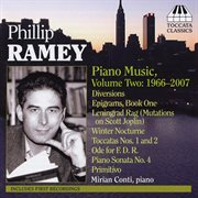 Ramey, P. : Piano Music, Vol. 2 (1966. 2007) cover image