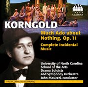 Korngold : Much Ado About Nothing, Op. 11 cover image