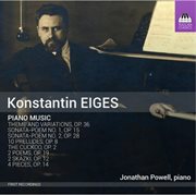 Eiges : Piano Music cover image