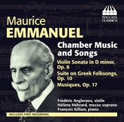 Emmanuel : Chamber Music And Songs cover image