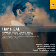 Gál : Chamber Music, Vol. 3 cover image