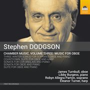 Dodgson : Music For Oboe, Vol. 3 cover image