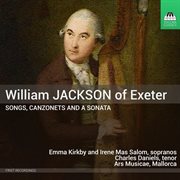 Jackson : Songs, Canzonets, And A Sonata cover image