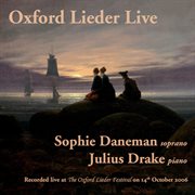 Oxford Lieder Live cover image