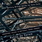 20th Century British Works For Solo Cello cover image