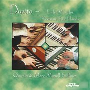 Duetto : Early Music For Keyboard 4 Hands cover image