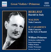 Berlioz : Harold In Italy. Walton. Viola Concerto cover image