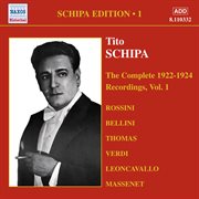 Schipa, Tito : Complete Victor Recordings (the), Vol. 1 (1922-1925) cover image