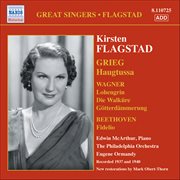 Flagstad, Kirsten : Songs And Arias (philadelphia Orchestra, Ormandy) (1937, 1940) cover image
