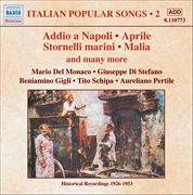Italian Popular Songs, Vol. 2 (1926-1953) cover image