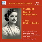 Mahler : Rückert-Lieder & Das Lied Von Der Erde (recorded 1952) cover image
