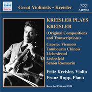 Kreisler Plays Kreisler cover image