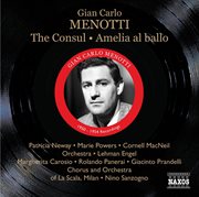 Menotti : The Consul. Amelia Al Ballo cover image