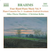 Brahms : Four-Hand Piano Music, Vol.  9 cover image