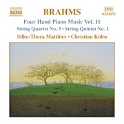Brahms : Four-Hand Piano Music, Vol. 11 cover image