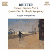 Britten : String Quartet No. 3 & Simple Symphony cover image