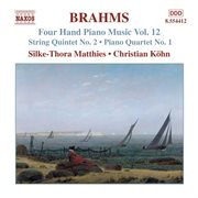 Brahms : Four. Hand Piano Music, Vol. 12 cover image