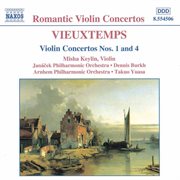 Vieuxtemps : Violin Concertos Nos. 1 And 4 cover image