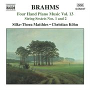 Brahms : Four. Hand Piano Music, Vol. 13 cover image