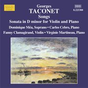 Taconet : Fourteen Songs / Violin Sonata In D Minor cover image