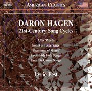 Daron Hagen : 21st-Century Song Cycles cover image