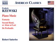 Rzewski : Piano Music cover image