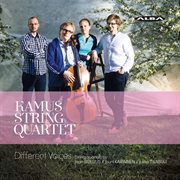 Different Voices : String Quartets Sibelius, Kaipainen & Tiensuu cover image