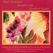 Music For Horn By Hindemith And His Students cover image