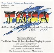 2000 Texas Music Educators Association : "Carmina Burana" cover image