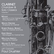 Clarinet Chamber & Solo Classics, Vol. 1 cover image