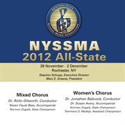2012 New York State School Music Association (nyssma) : All-State Mixed Chorus & All-State Women's cover image