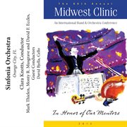 2012 Midwest Clinic : Sinfonia Orchestra cover image