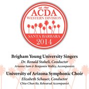 2014 American Choral Directors Association, Western Division (acda) : Brigham Young University Sin cover image