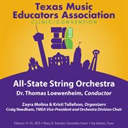 2015 Texas music educators association. All-State String Orchestra cover image
