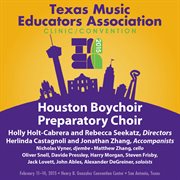 2015 Texas music educators association. Houston Boychoir Preparatory Choir cover image