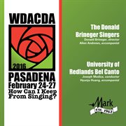 2016 American Choral Directors Association, Western Division (acda) : The Donald Brineger Singers cover image