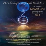 2016 Midwest Clinic : Spring High School Wind Ensemble (live) cover image