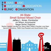 2019 Texas Music Educators Association clinic/convention. All-State Small School Mixed Choir cover image