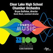 2020 Texas music educators association (tmea). Clear Lake High School chamber orchestra cover image