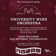 Florida State University Wind Orchestra : John Williams 90th Birthday Celebration (Live) cover image
