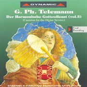 Telemann : Harmonischer Gottes-Dienst (der), Vol. 3 cover image