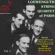 Loewenguth Quartet, Vol. 1 : Haydn & Mozart cover image