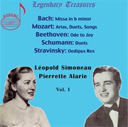 Léopold Simoneau & Pierrette Alarie, Vol. 1 cover image