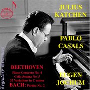 Julius Katchen, Vol. 1 : Bach & Beethoven (live) cover image