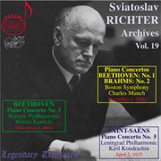 Richter Archives, Vol. 19 : 1960 Boston Symphony Debut (live) cover image
