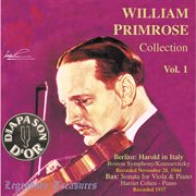 William Primrose Collection, Vol. 1 cover image