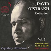 Oistrakh Collection, Vol. 3 : Schubert Piano Trios Nos. 1 & 2 cover image