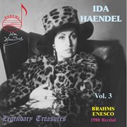 Ida Haendel, Vol. 3 : 1980 Toronto Recital (live) cover image