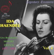 Ida Haendel, Vol. 4 (live) cover image